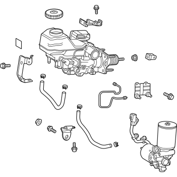 2022 Lexus NX450h+ Brake Master Cylinder - 47050-78180
