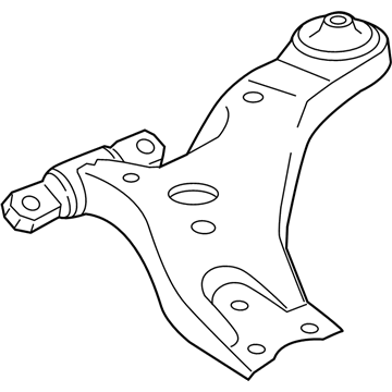 Lexus 48068-33080 Front Suspension Lower Control Arm Sub-Assembly, No.1 Right