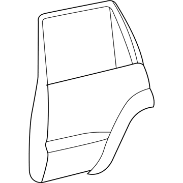 Lexus 67004-60420 Panel Sub-Assy, Rear Door, LH