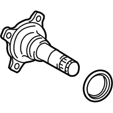Lexus 41309-28060 Shaft Sub-Assembly, Differential Side Gear