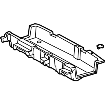 Lexus 64993-0E010 Box, Deck Floor, Rear