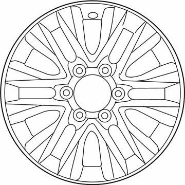 2020 Lexus GX460 Spare Wheel - 42611-60B81