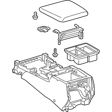 Lexus 58901-60820-C4 Box Sub-Assembly, Console