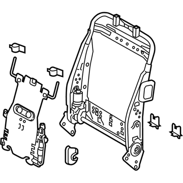 Lexus 71630-33190 Spring Assembly, Front Seat