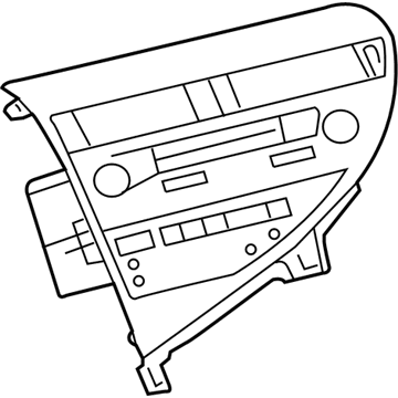 Lexus 86804-0E020 Cover Sub-Assembly, Navigation