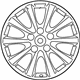 Lexus 42611-53220 Wheel, Disc