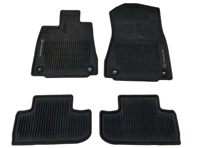 Lexus All-Weather Floor Mats, Black PT206-24152-20