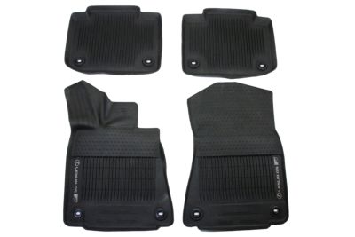 Lexus All-Weather Floor Mats, Black PT206-30120-20