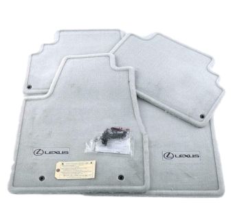Lexus Carpet Floor Mats, Light Gray PT206-48050-11