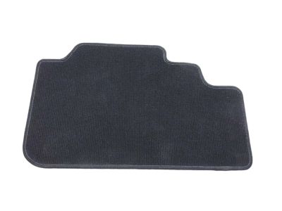 Lexus Carpet Floor Mats, Black With Silver Thread PT206-48161-10