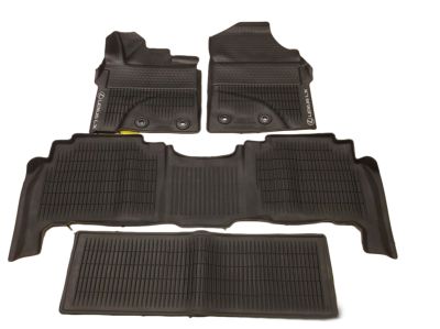 Lexus All-Weather Floor Liners, Black PT206-60161-02