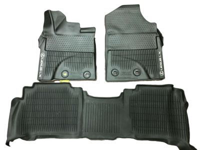 Lexus All-Weather Floor Liners, Black PT206-60180-02