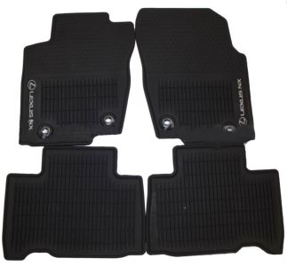 Lexus All-Weather Floor Mats, Black PT206-78150-20