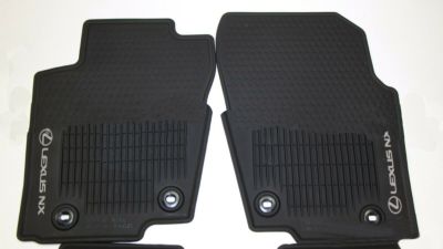 Lexus All-Weather Floor Mats, Black PT206-78150-20