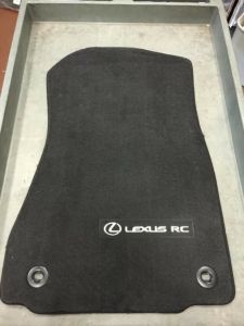 Lexus Carpet Floor Mats - Black, AWD PT208-24151-22