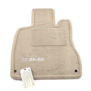 PT208-50010-20 Genuine Lexus Carpet Floor Mats, F/M Ecru