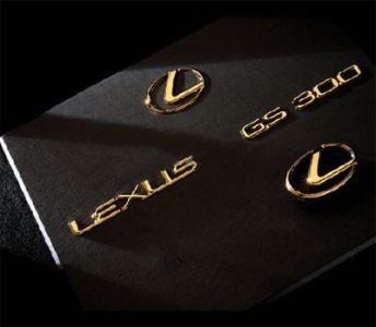 Lexus PT577-30980 Gold Emblems, Kit