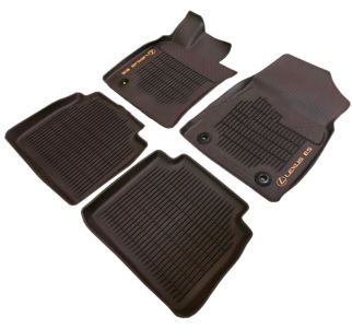 Lexus All-Weather Floor Liners, Noble Brown PT908-33190-04