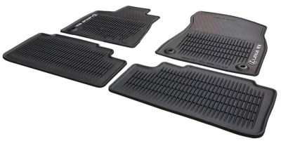 Lexus All-Weather Floor Mats, Black PT908-48160-20