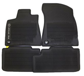 Lexus All-Weather Floor Mats, Black PT908-48160-20