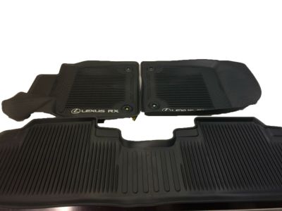 Lexus All-Weather Floor Liners, Black PT908-48168-20