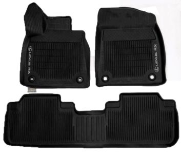 Lexus All-Weather Floor Liners, Black PT908-48168-20