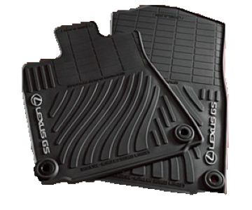 Lexus All-Weather Floor Mats, Black PT908-60051-02