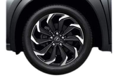 Lexus 18" Gloss Black Machined Alloy Wheels, Black (11Bk01) PW457-76001-MB