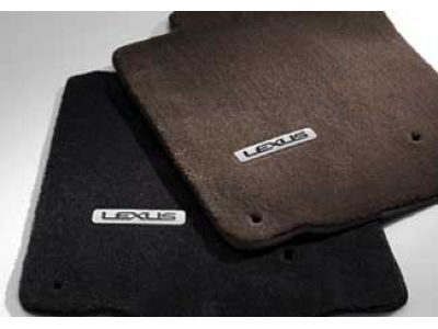 Lexus Carpet Floor Mats -COLOR CODE: C2L5 - Black PT206-60191-50