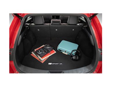 Lexus Carpet Cargo Mat, Black (C2M4) With Red Locking Stitch (A3A1) PT919-76212-21