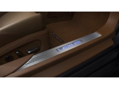 Lexus Illuminated Door Sills - Color: White (R089) PT944-11210-50