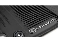 Lexus PT206-53171-02 All-Weather Floor Liners, Black