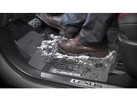 Lexus PT206-78160-20 All-Weather Floor Liners, Black