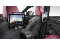 Lexus PT949-33180-02 Lexus Universal Tablet Holder. Rear Seat Entertainment, Black