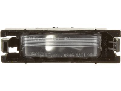 Lexus 81271-02051 Lens & Cover, License Plate Lamp, RH