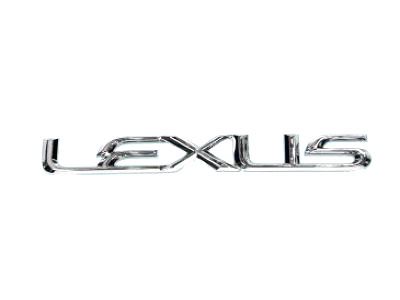 Lexus 75441-24090 Luggage Compartment Door Name Plate, No.1