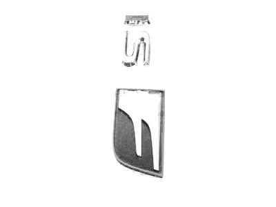 Lexus 75443-53100 Luggage Compartment Door Plate, No.3