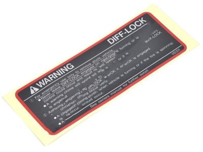 Lexus 16793-31070 Label, Cooling Fan Caution