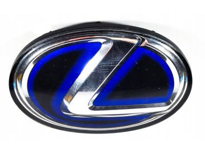 thumbnail interactive-video image 1 of OEM Lexus Front Grille Emblem – Without Pre-Collision – LS460 LS600h RC200t RC300 – 90975-02133 1 of 2