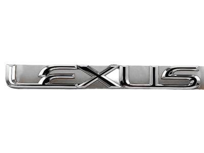 Lexus 75441-50090 Luggage Compartment Door Name Plate, No.1