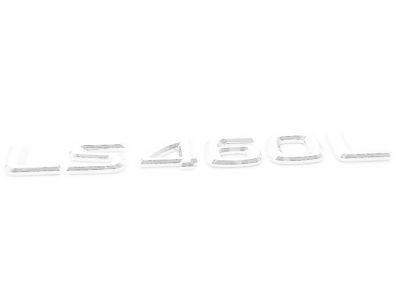 Lexus 75443-50110 Luggage Compartment Door Plate, No.3