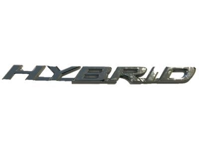 Lexus 75473-0E040 Body Side Name Plate