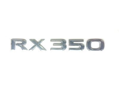 2014 Lexus RX450h Emblem - 75443-0E030