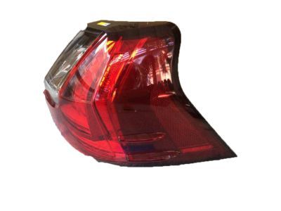 Lexus 81551-60C10 Lens & Body, Rear Combination Lamp