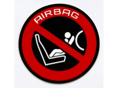 Lexus 74598-20010 Label, Passenger Air Bag Caution