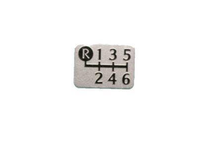 Lexus 33621-53030 Label, Control Lever Information