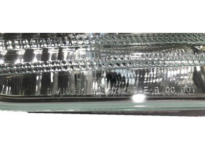 Lexus 81681-60050 Lens & Body, Back-Up Lamp, LH