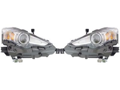 Lexus 81185-53721 Headlamp Unit With Gas, Left