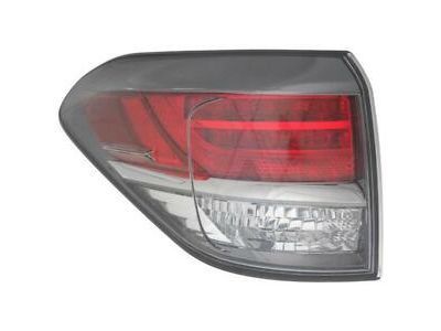 Lexus 81561-48300 Lens & Body, Rear Combination Lamp