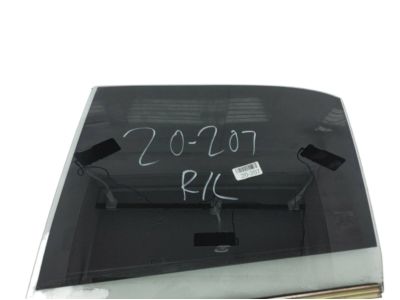 Lexus 68114-53022 Glass, Rear Door, LH